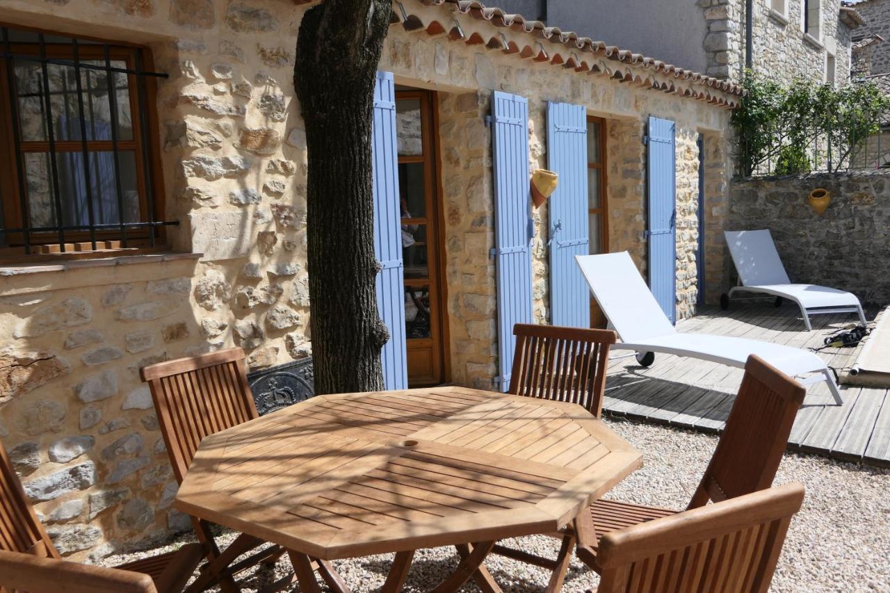 Maison De Plain Pied Pour 4 Pers Piscine Lussan Lussan  Esterno foto