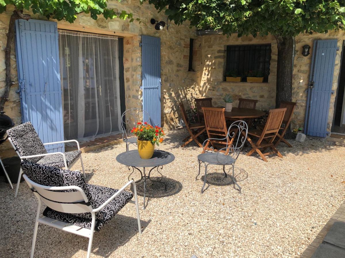 Maison De Plain Pied Pour 4 Pers Piscine Lussan Lussan  Esterno foto