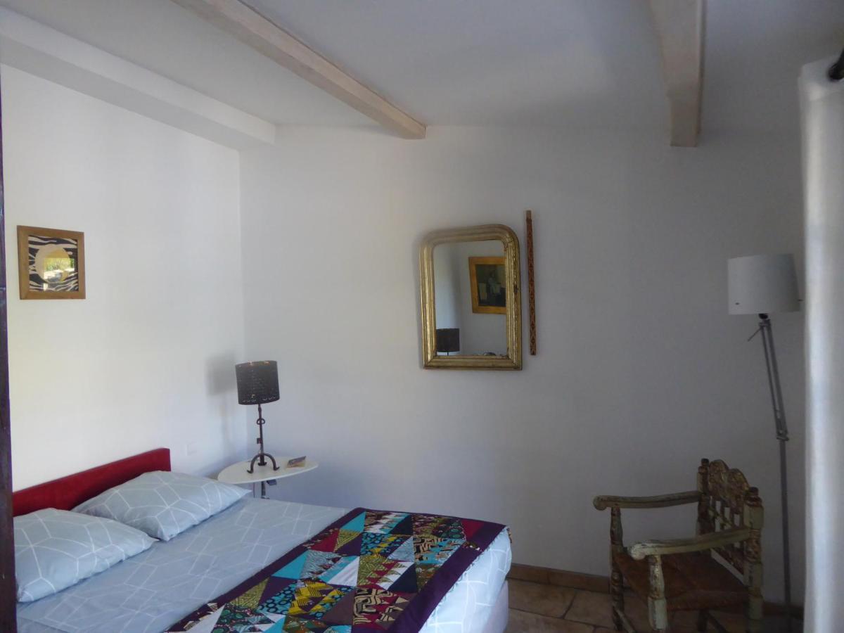 Maison De Plain Pied Pour 4 Pers Piscine Lussan Lussan  Esterno foto