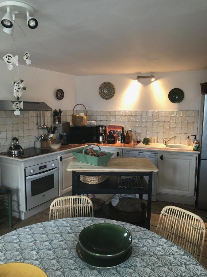 Maison De Plain Pied Pour 4 Pers Piscine Lussan Lussan  Esterno foto